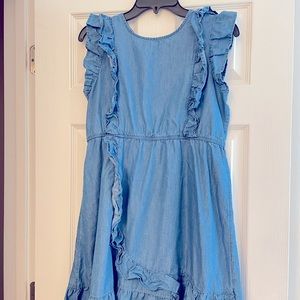 Girl’s WonderNation denim dress size xxl